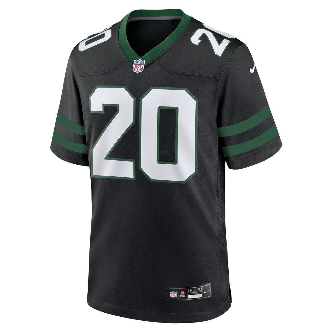 Men's New York Jets Breece Hall Nike Legacy White Game Jersey
