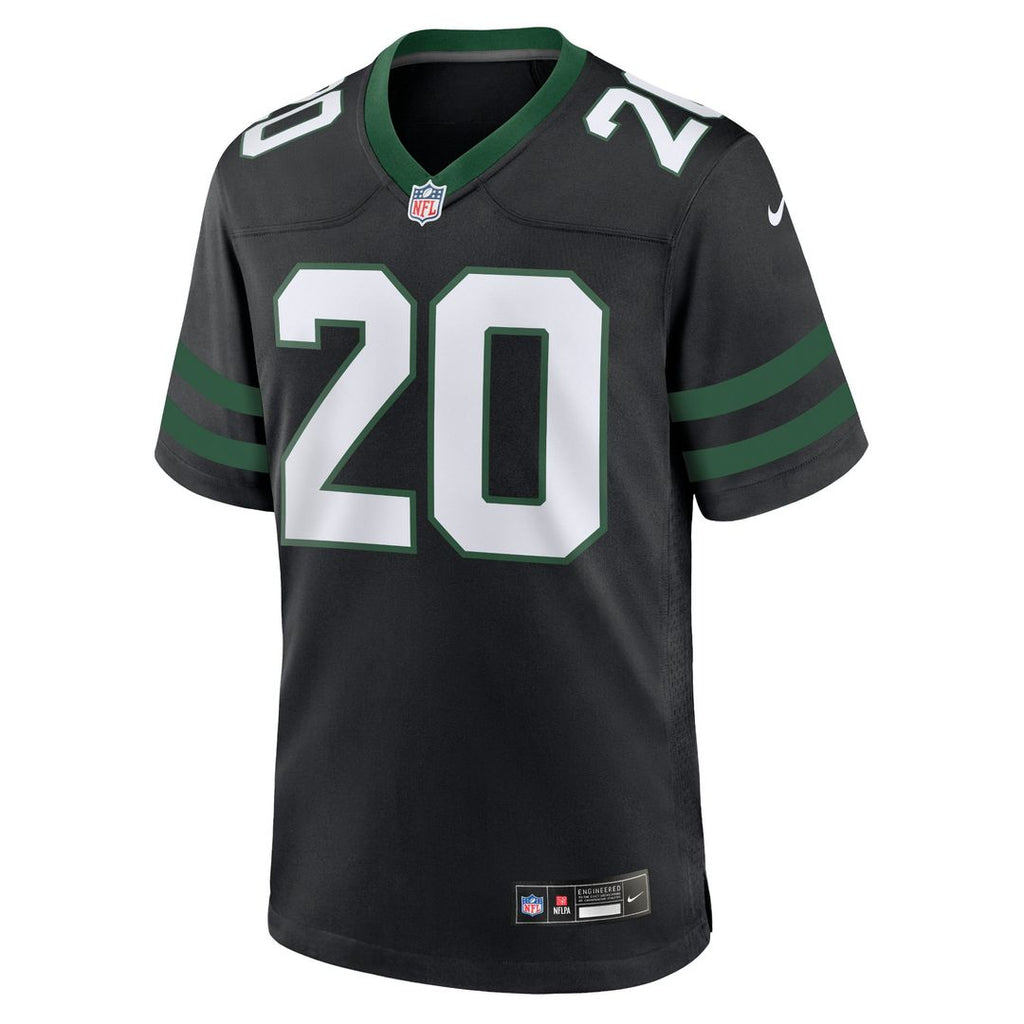 Men's New York Jets Breece Hall Nike Legacy Green Game Jersey