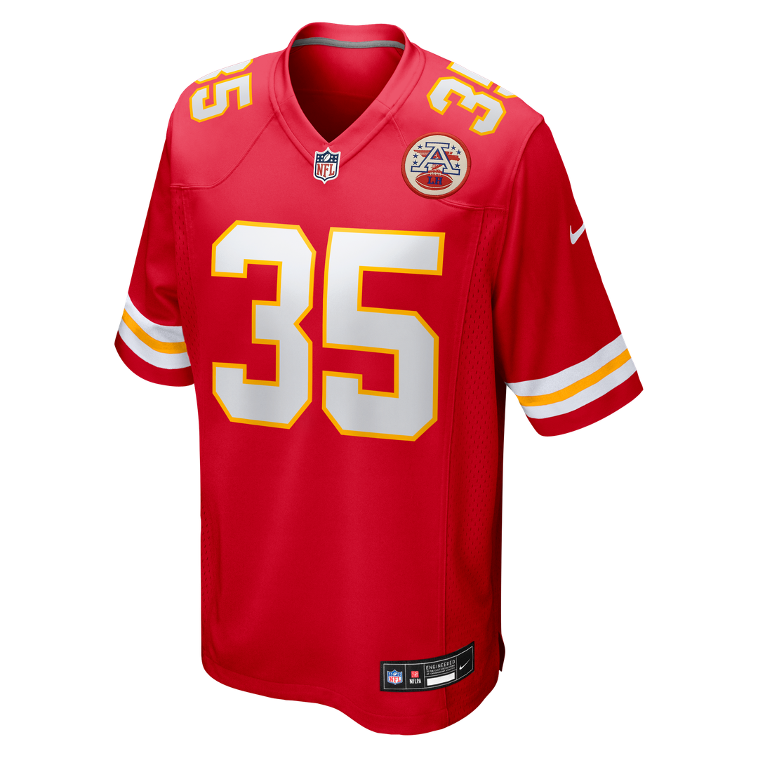 Men's Kansas City Chiefs Christian Okoye Nike Red Game Retired Player Jersey