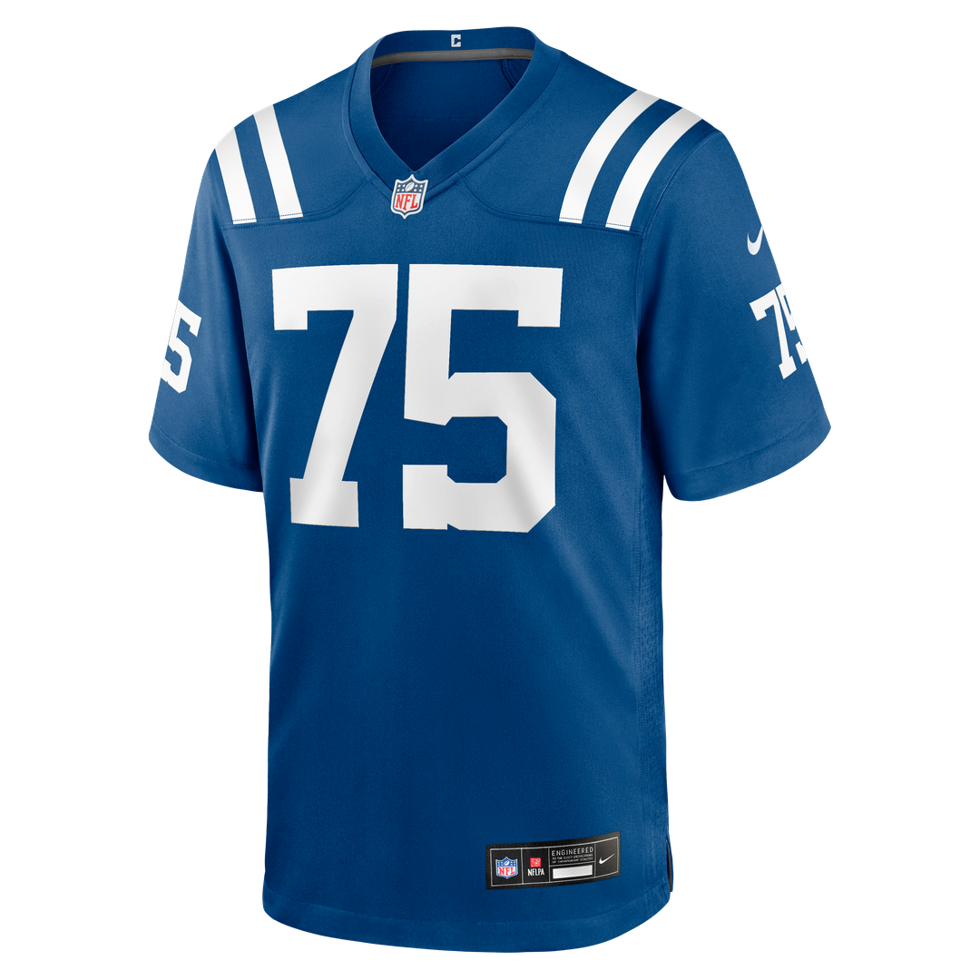 Men's Indianapolis Colts Jalen Travis Nike  Royal Team Game Jersey