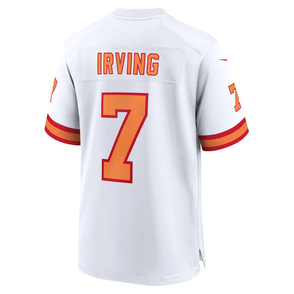 Men's '76 Tampa Bay Buccaneers Bucky Irving Nike White  Game Jersey