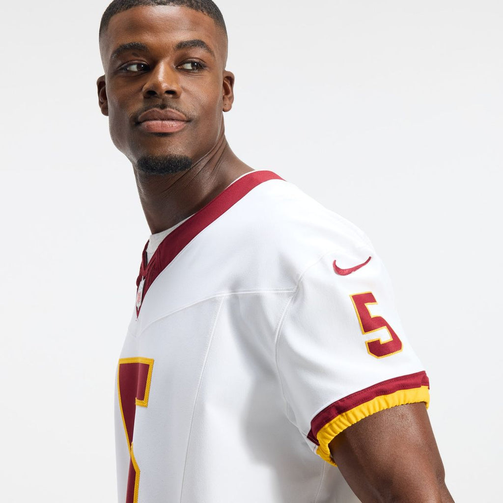 Men's Washington Commanders Jayden Daniels Nike White Alternate 2 Super Bowl Era Vapor F.U.S.E. Elite Jersey
