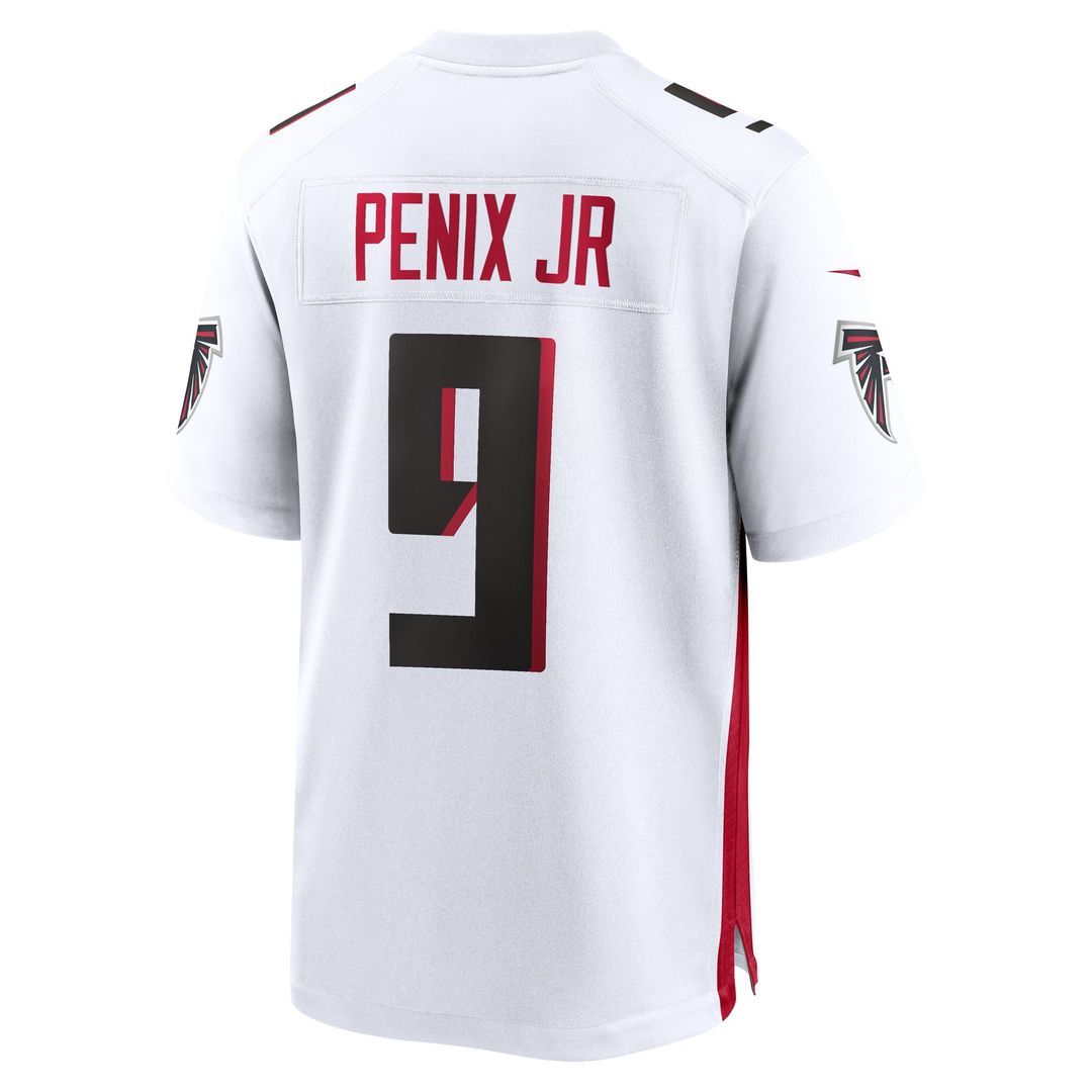 Men's Atlanta Falcons Michael Penix Jr. Nike Black  Player Game Jersey