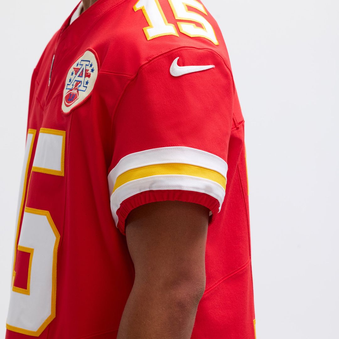 Men's Kansas City Chiefs Patrick Mahomes Nike Red Team Vapor F.U.S.E. Elite Jersey