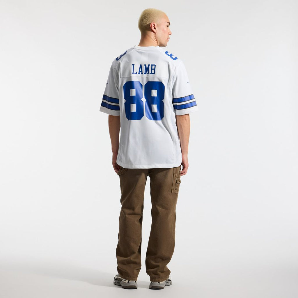 Men's Dallas Cowboys CeeDee Lamb Nike White Game Team Jersey