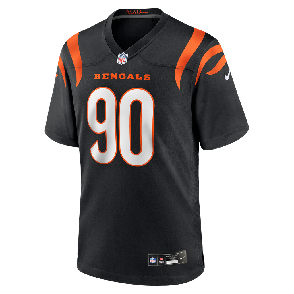 Men's Cincinnati Bengals Owen Carney Nike Black Home Game Player Jersey
