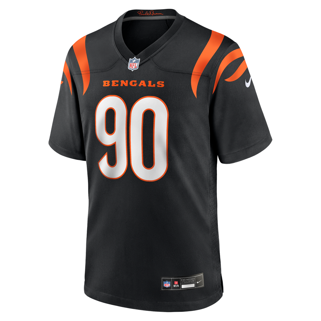 Men's Cincinnati Bengals Owen Carney Nike Black Home Game Player Jersey