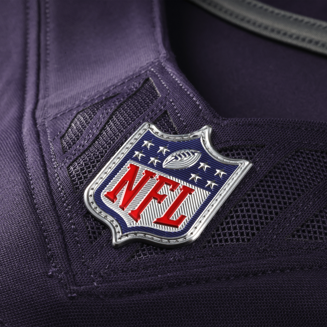 Men's Minnesota Vikings Jordan Addison Nike Purple 2026 Rivalries Collection Stitched Limited Jersey