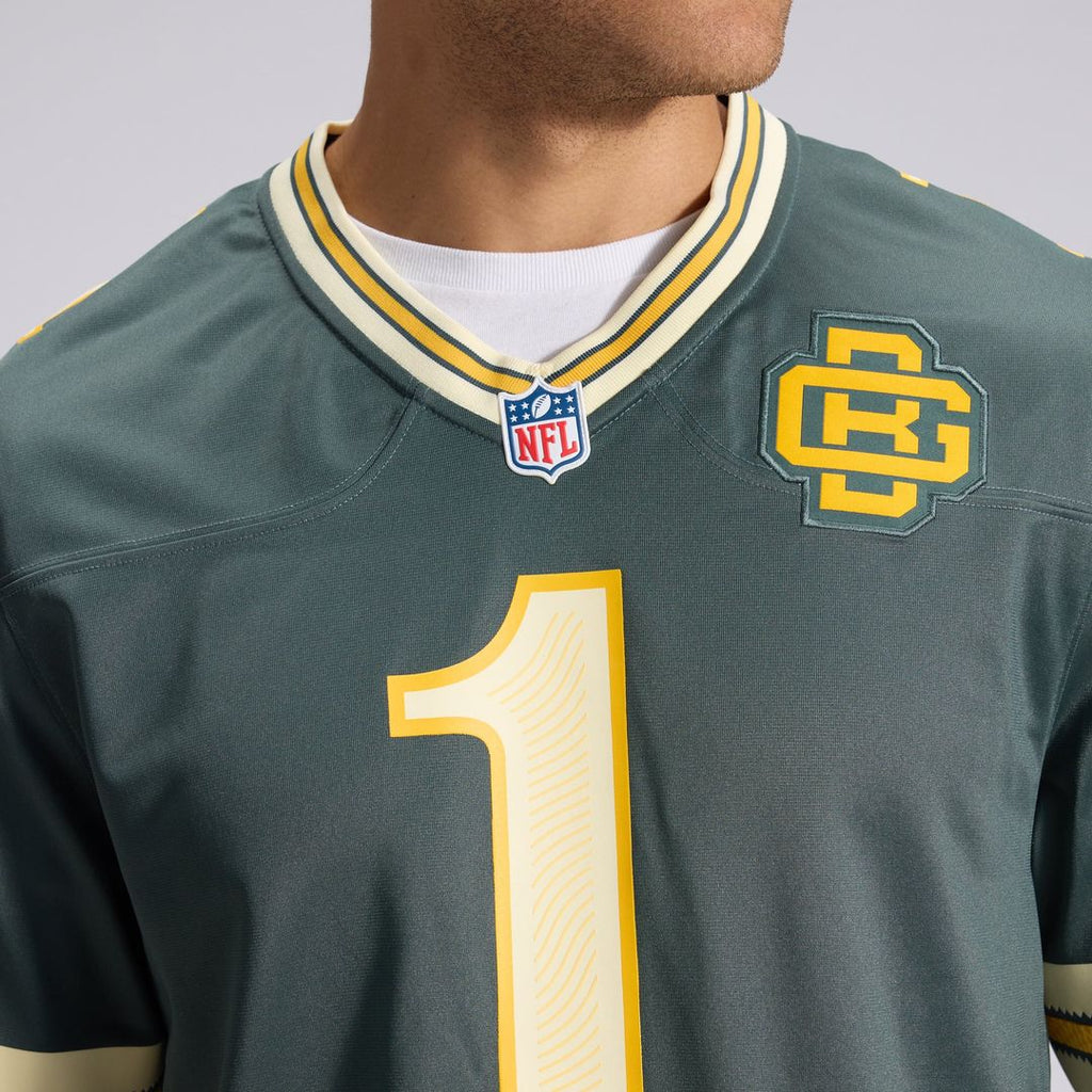 Men's Green Bay Packers Micah Parsons Nike Green 2026 Rivalries Collection Game Jersey