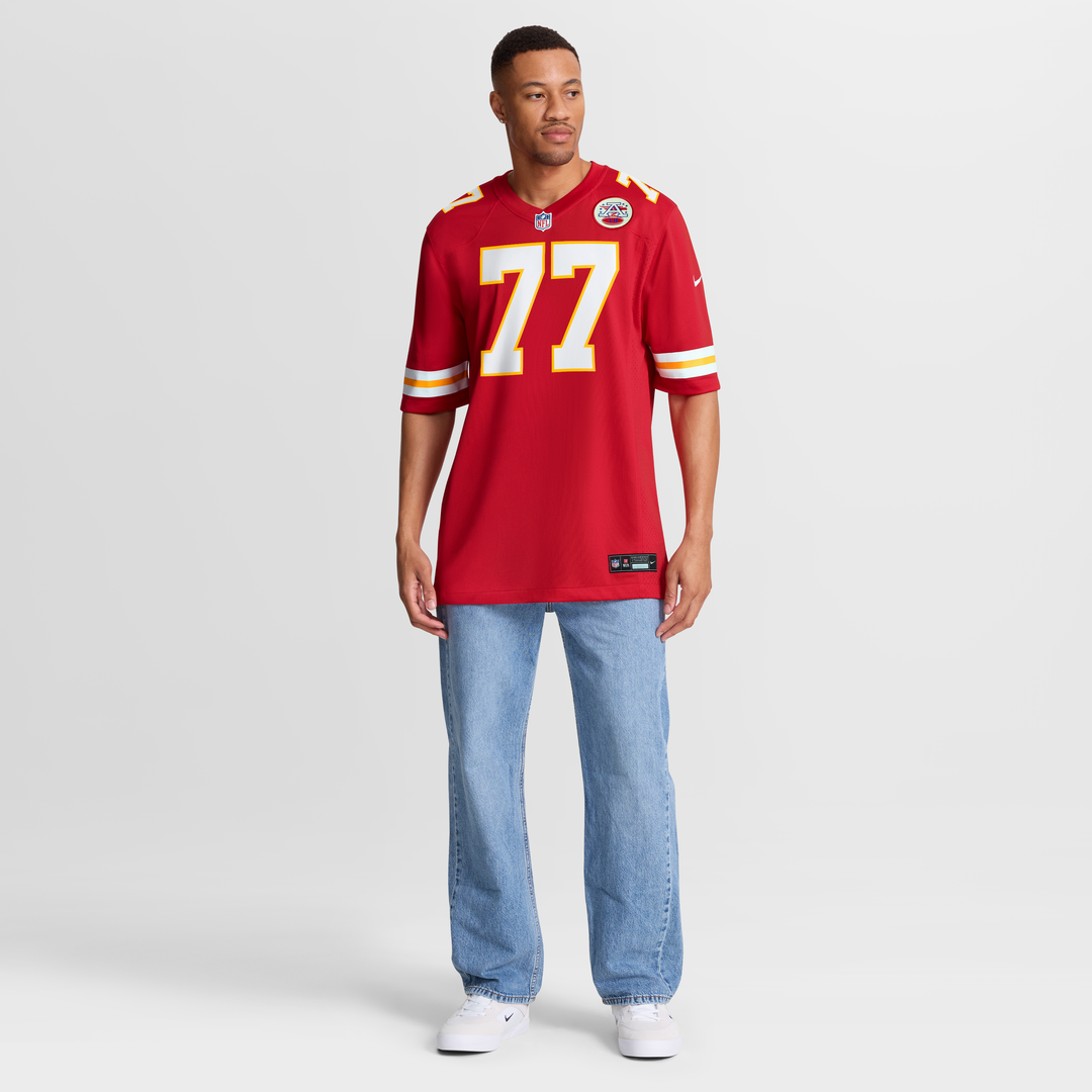 Men's Kansas City Chiefs Jaylon Moore Nike  Red Team Game Jersey