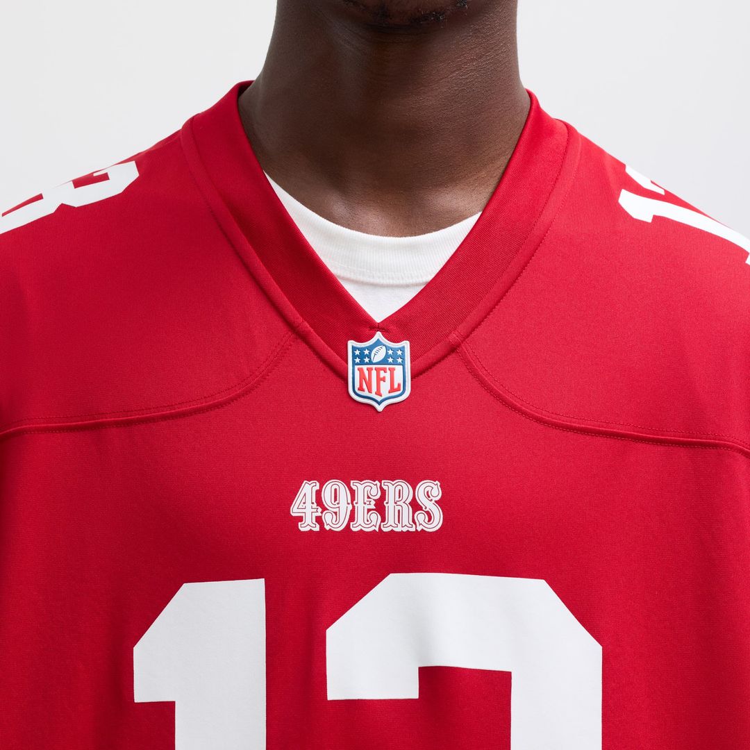 Men's San Francisco 49ers Brock Purdy Nike Scarlet Game Player Jersey