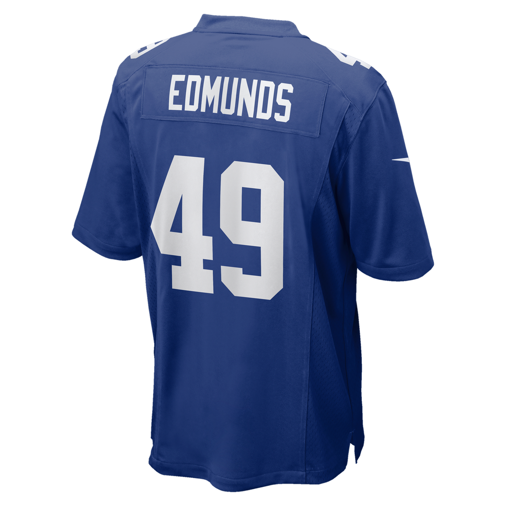 Men's New York Giants Tremaine Edmunds Nike  Royal Team Game Jersey