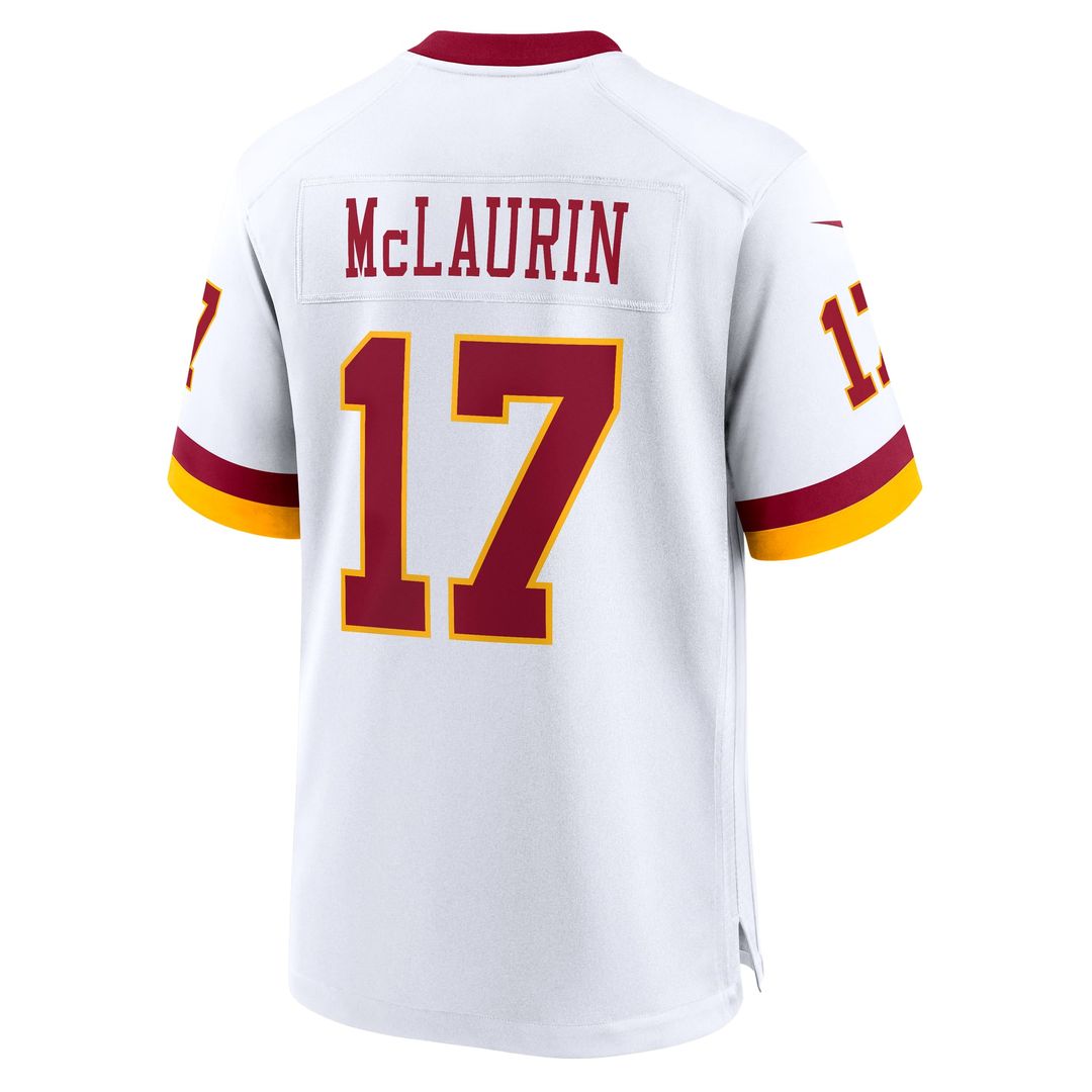 Men's Washington Commanders Terry McLaurin Nike White Game Super Bowl Era Jersey