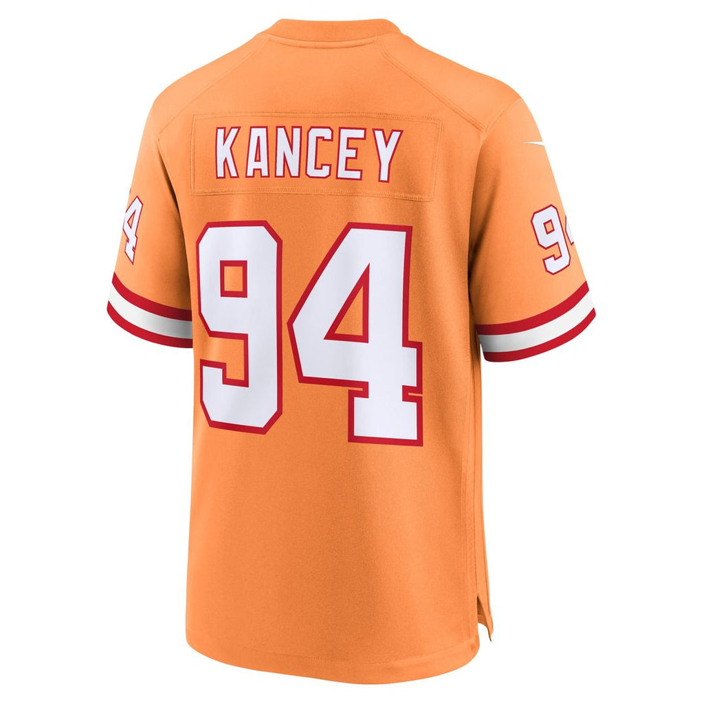 Men's Tampa Bay Buccaneers Calijah Kancey Nike Orange Alternate Game Jersey