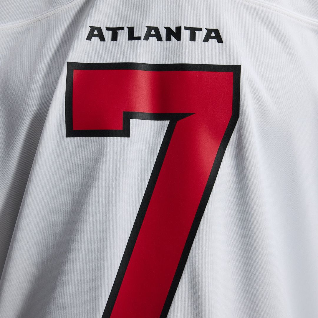 Men's Atlanta Falcons Bijan Robinson Nike White Game Jersey