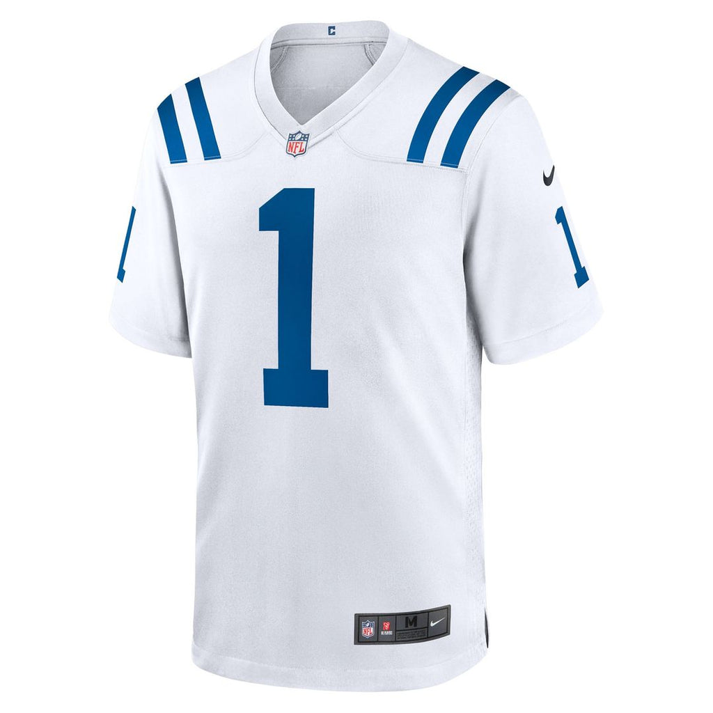 Men's Indianapolis Colts Ahmad Sauce Gardner Nike  White  Game Jersey