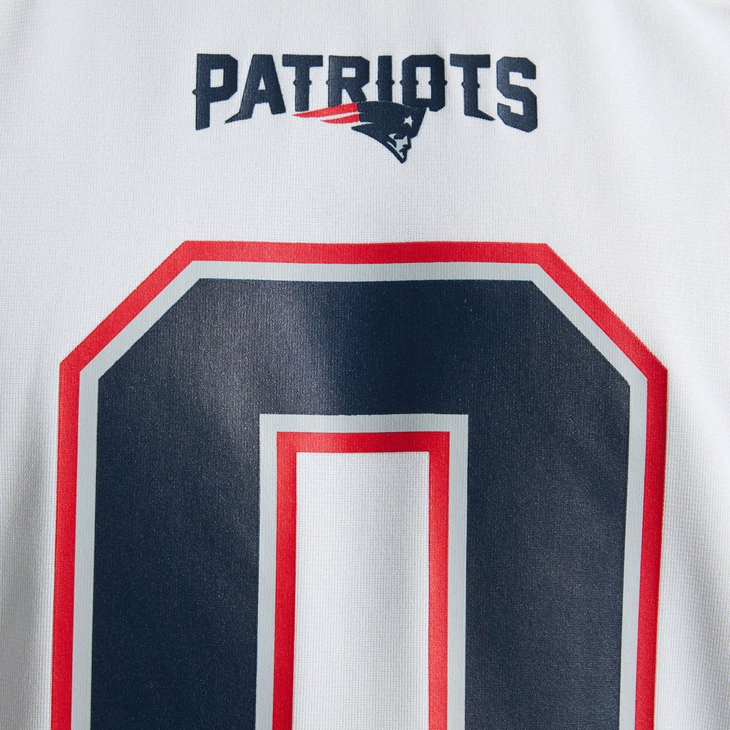 Men's New England Patriots Christian Gonzalez Nike  Navy Team Game Jersey