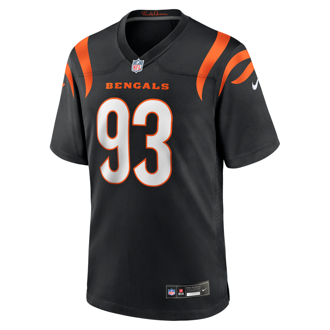 Men's Cincinnati Bengals Jonathan Allen Nike  Black Team Game Jersey