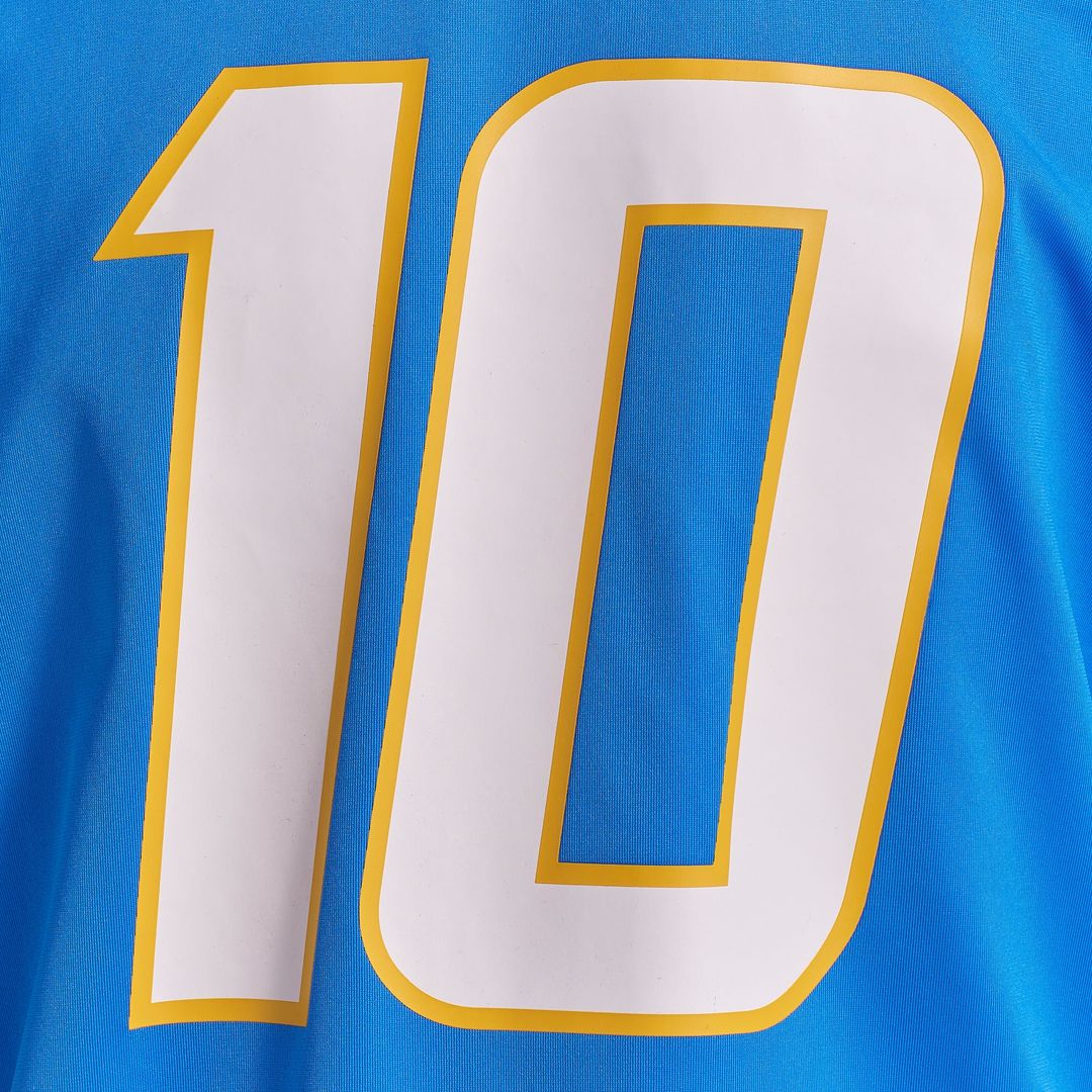 Men's Los Angeles Chargers Justin Herbert Nike Navy Alternate Super Chargers Game Player Jersey