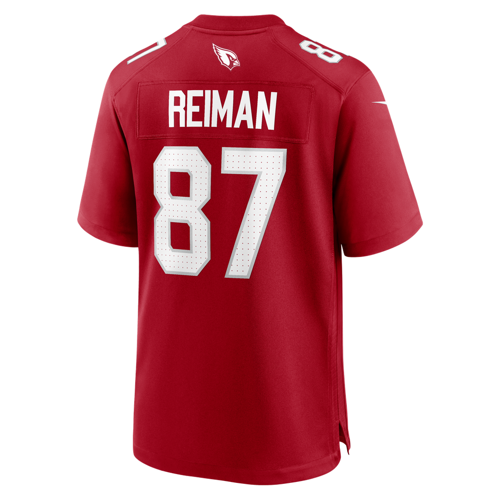 Men's Arizona Cardinals Tip Reiman Nike  Cardinal Team Game Jersey