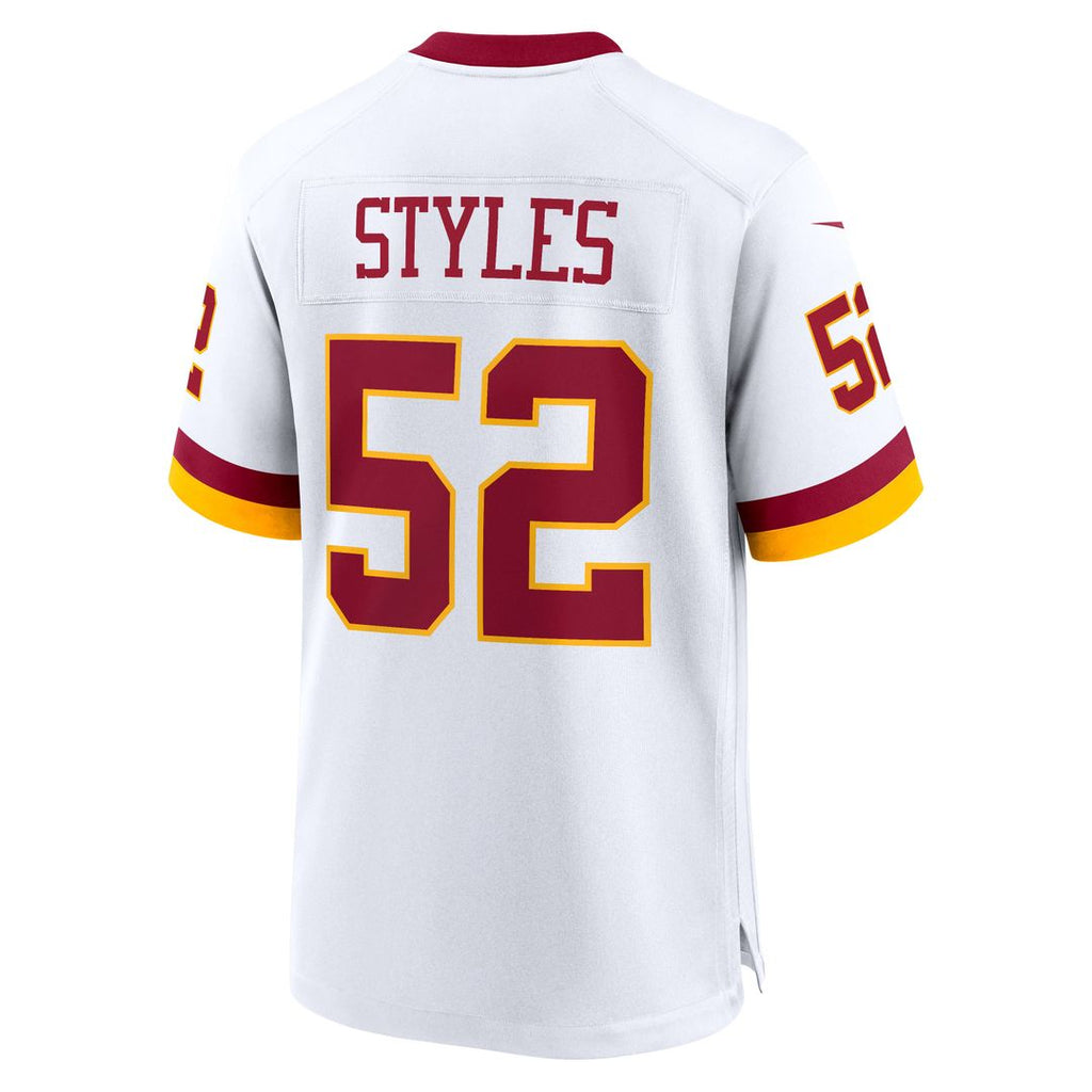 Men's Washington Commanders Sonny Styles Nike Black Game Player Jersey