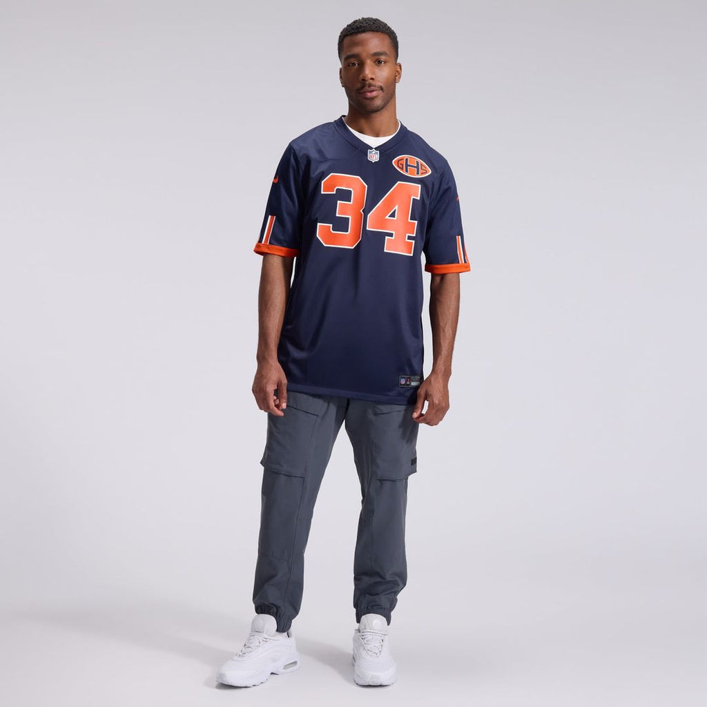 Men's Chicago Bears Walter Payton Nike Navy 2026 Rivalries Collection Game Jersey