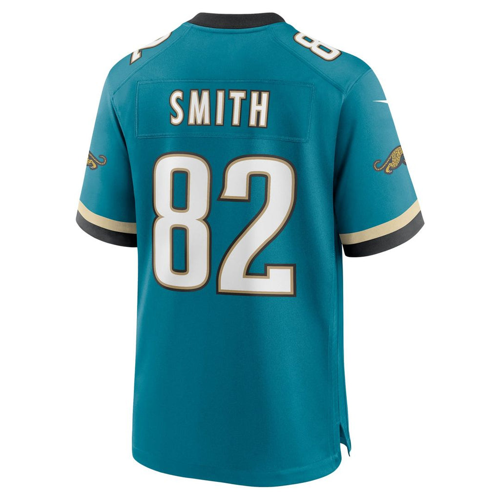 Men's Jacksonville Jaguars Jimmy Smith Nike Teal Retired Player Alternate Game Jersey