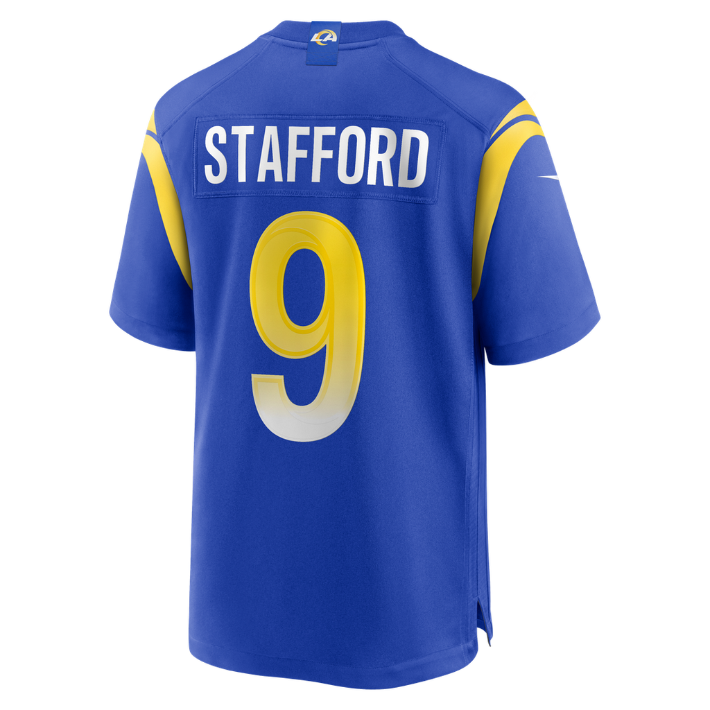 Men's Los Angeles Rams Matthew Stafford Nike Royal Player Game Jersey