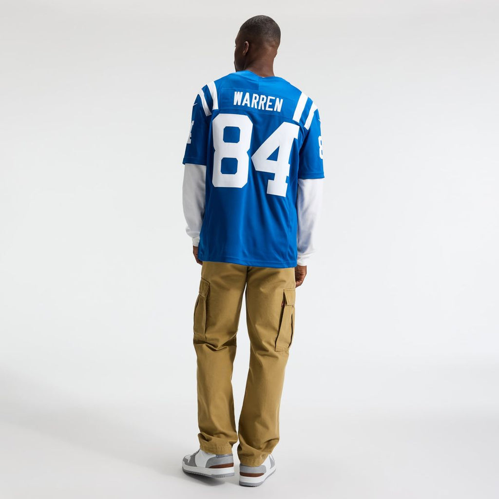 Men's Indianapolis Colts Tyler Warren Nike White Vapor F.U.S.E. Stitched Limited Jersey
