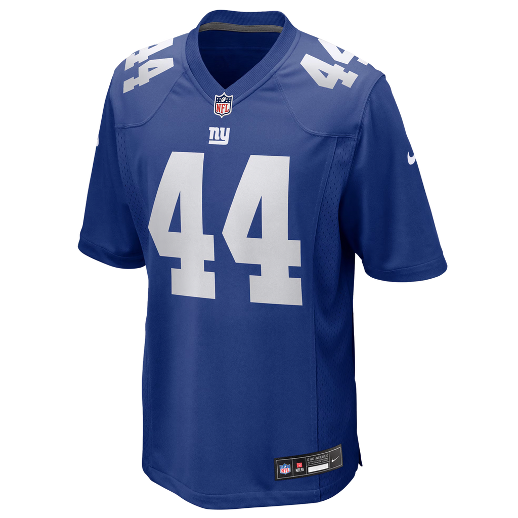 Men's New York Giants Cam Skattebo Nike Red Alternate Century Red Game Jersey