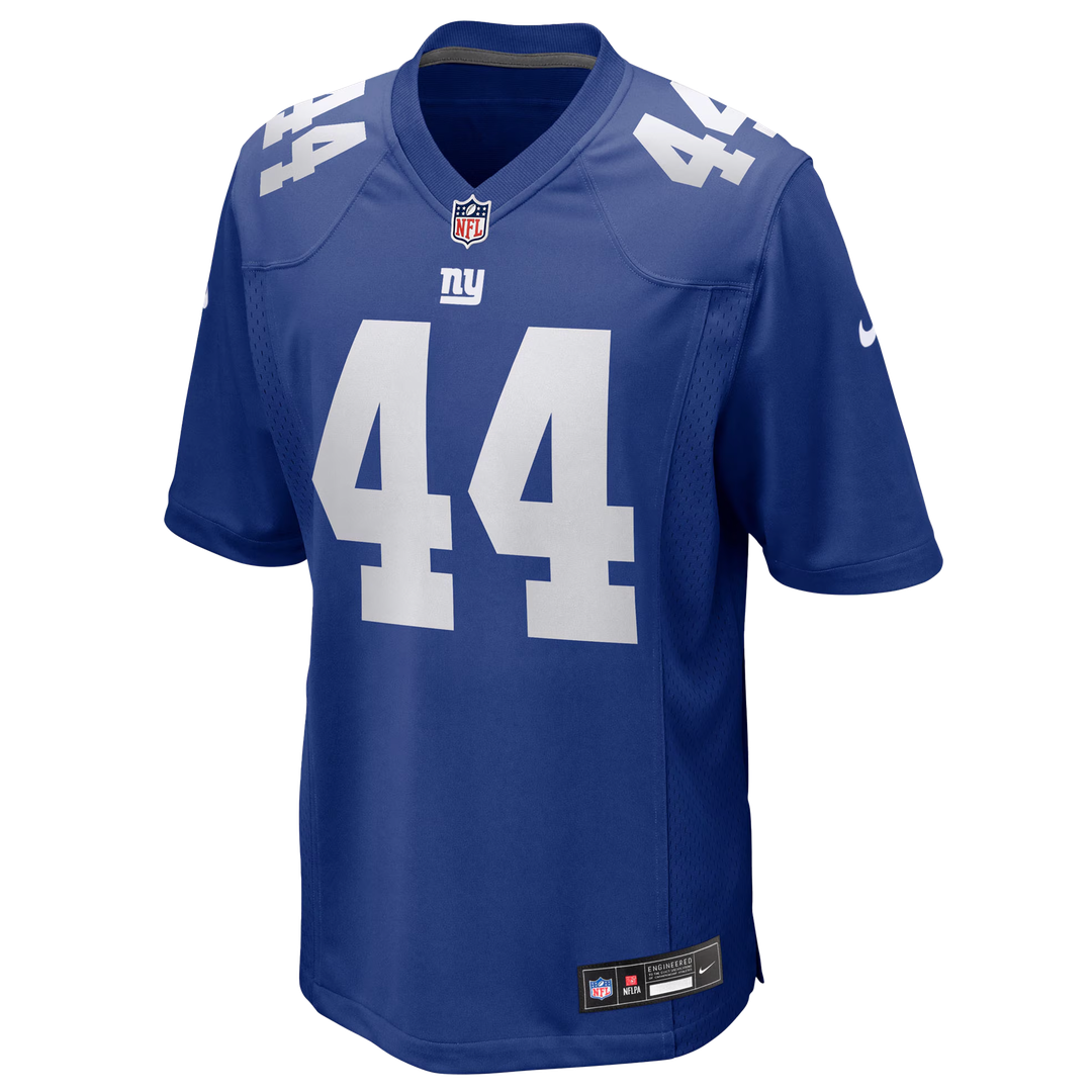 Men's New York Giants Cam Skattebo Nike White Game Jersey