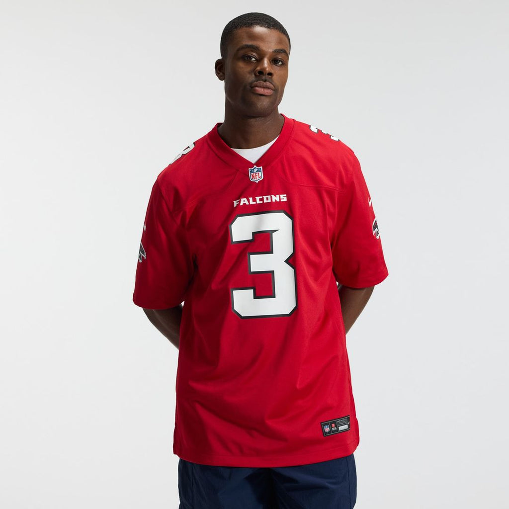 Men's Atlanta Falcons Jessie Bates III Nike White Game Jersey