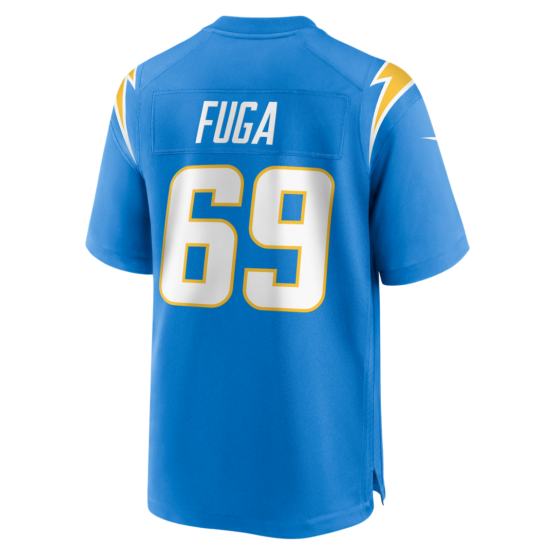 Men's Los Angeles Chargers Josh Fuga Nike  Powder Blue Team Game Jersey
