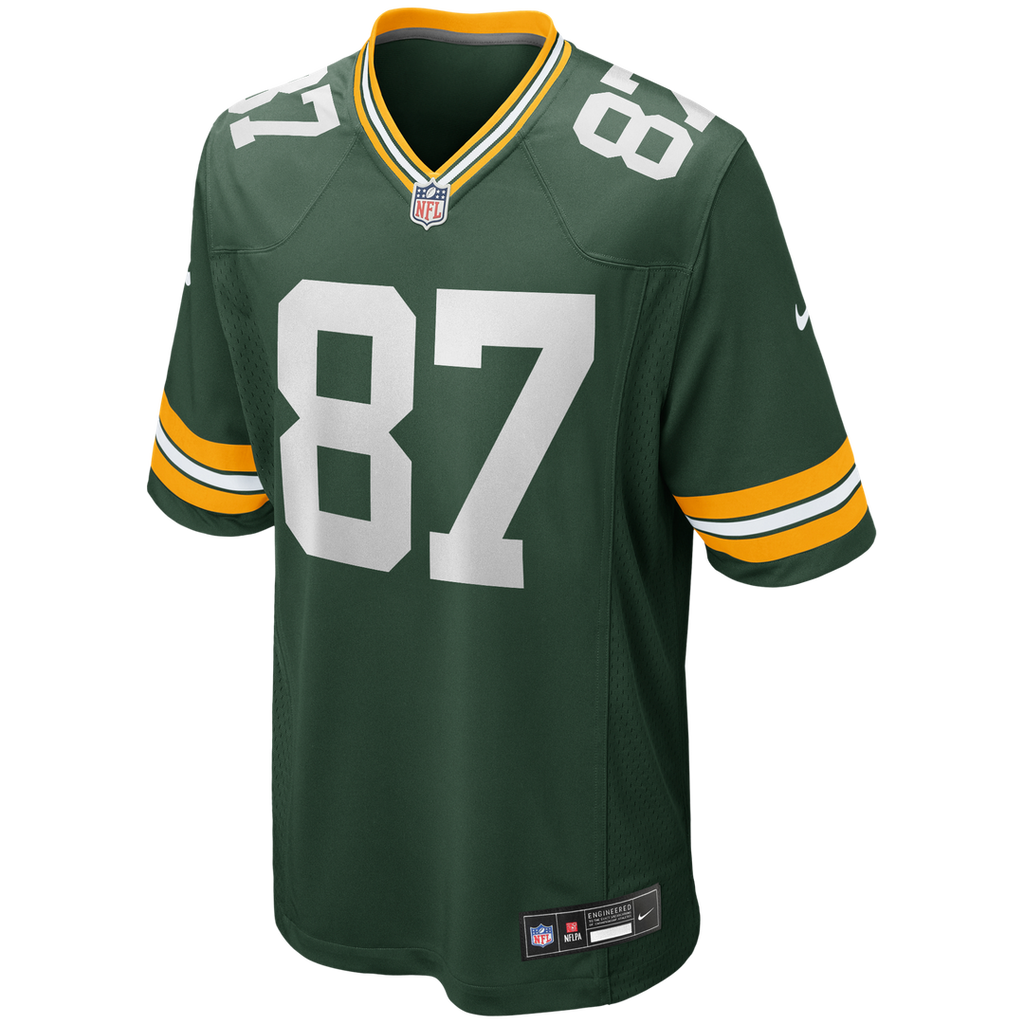 Men's Green Bay Packers Willie Davis Nike Green Game Retired Player Jersey