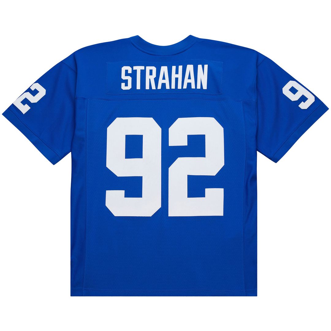Men's New York Giants Michael Strahan Mitchell & Ness Royal 1994 Legacy Replica Jersey