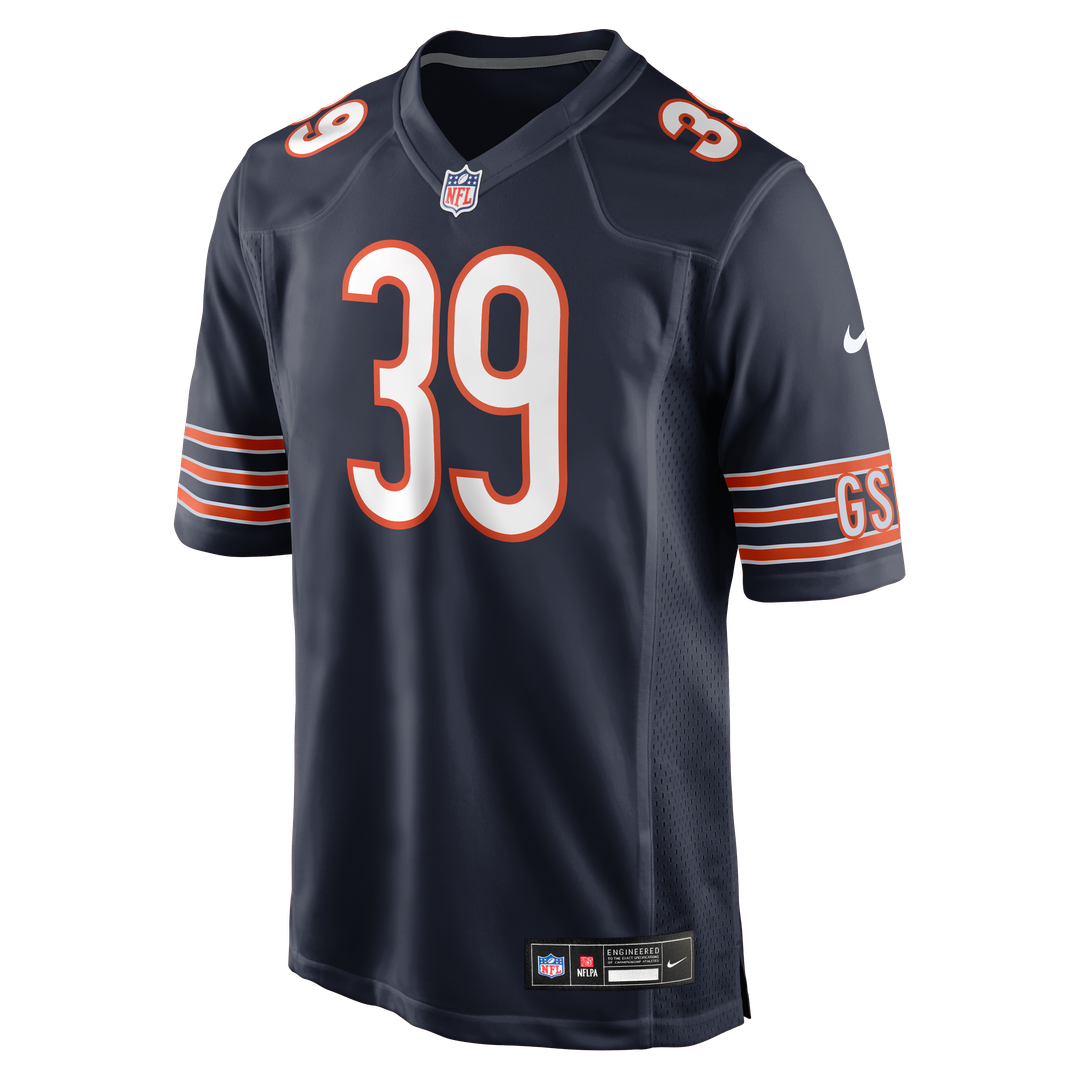 Men's Chicago Bears Josh Blackwell Nike Navy Game Player Jersey