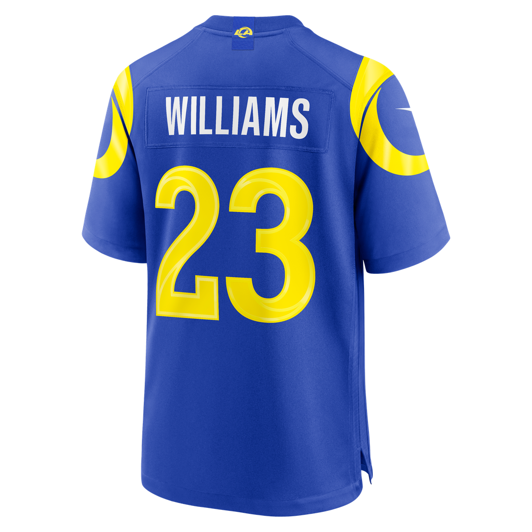 Men's Los Angeles Rams Kyren Williams Nike Royal Team Game Player Jersey