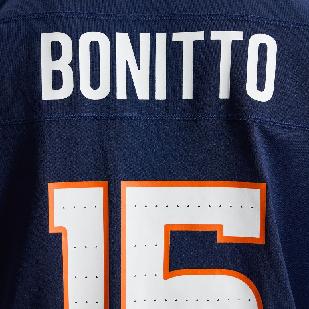 Men's Denver Broncos Nik Bonitto Nike  Orange Team Game Jersey