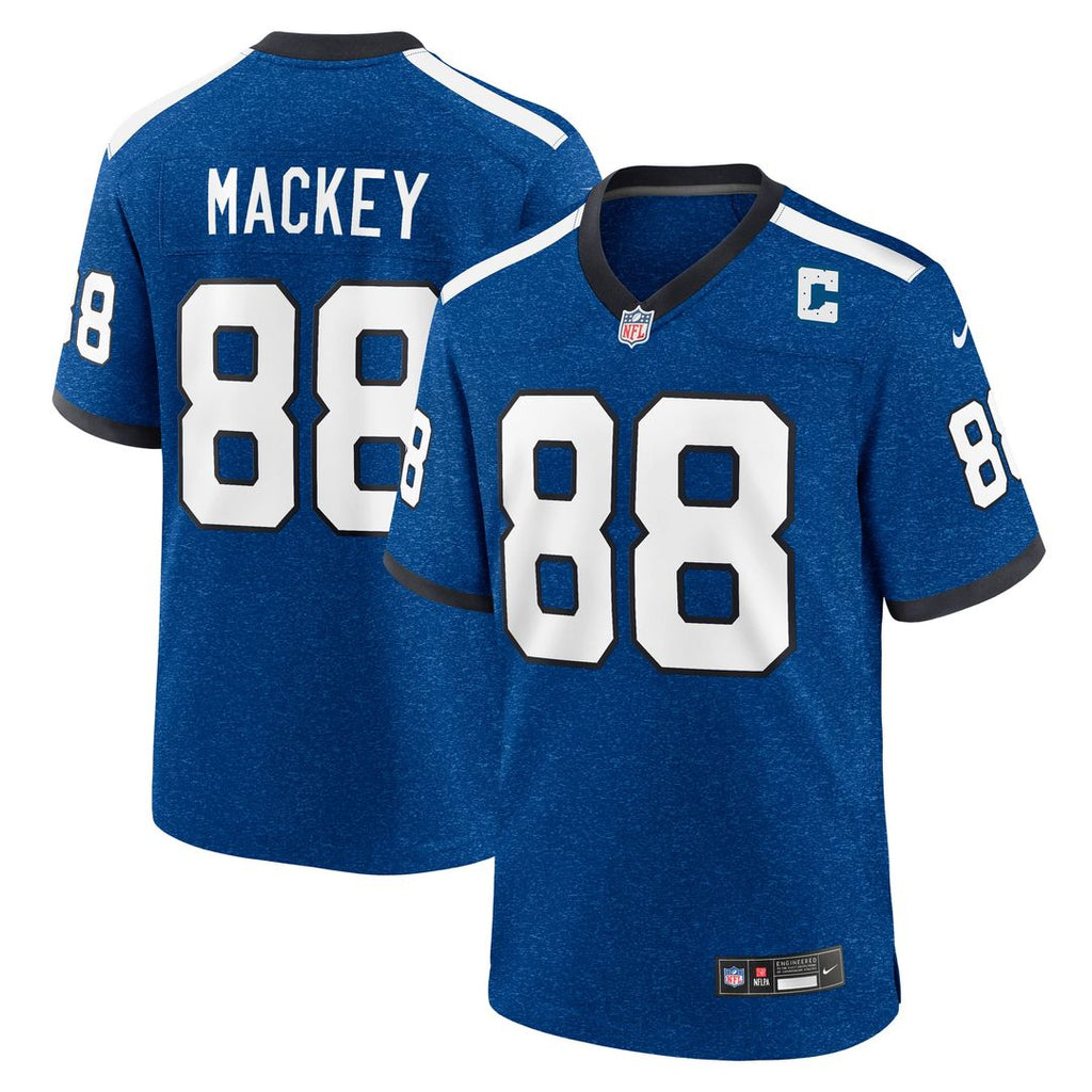 Men's Indianapolis Colts John Mackey Nike Blue Retired Player Alternate Game Jersey