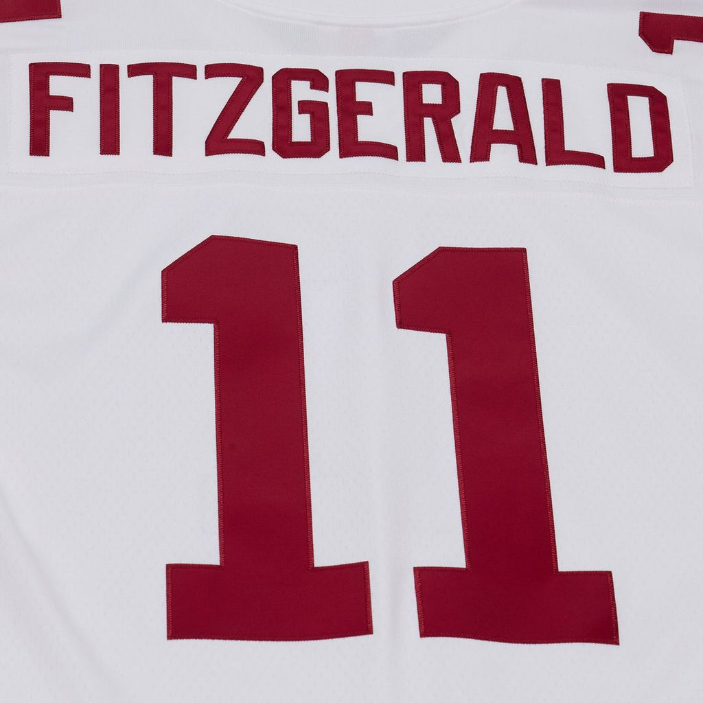 Men's Arizona Cardinals Larry Fitzgerald Mitchell & Ness White 2004 Legacy Replica Player Jersey