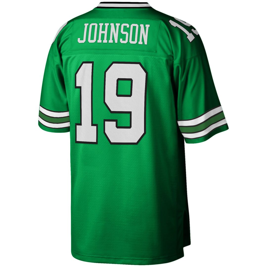 Men's New York Jets Keyshawn Johnson Mitchell & Ness Kelly Green Legacy Replica Jersey