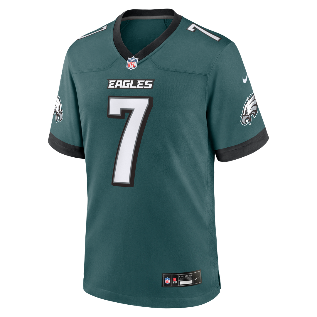 Men's Philadelphia Eagles Kelee Ringo Nike  Midnight Green Team Game Jersey