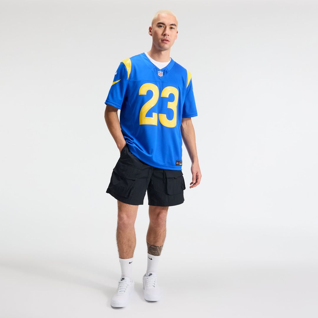 Men's Los Angeles Rams Kyren Williams Nike Royal Team Vapor F.U.S.E. Stitched Limited Jersey
