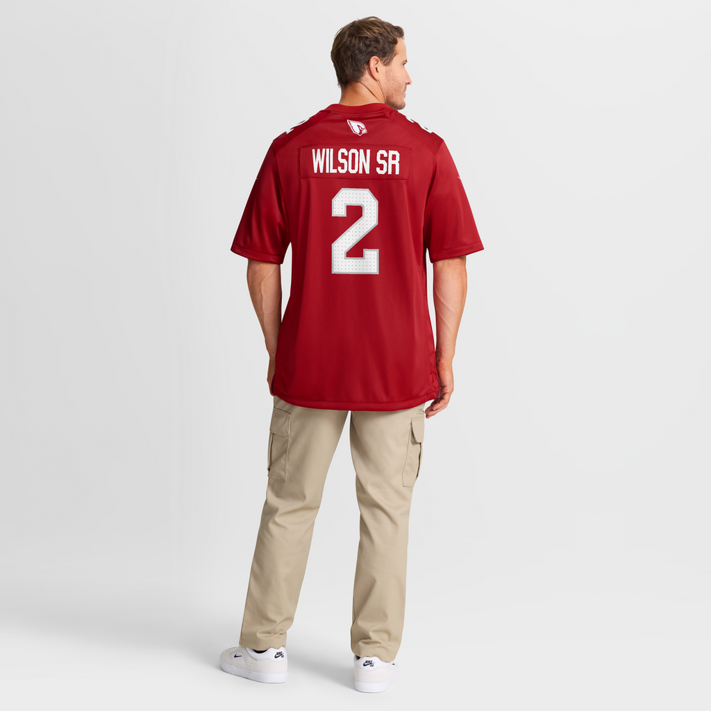 Men's Arizona Cardinals Mack Wilson Sr. Nike  Cardinal Team Game Jersey