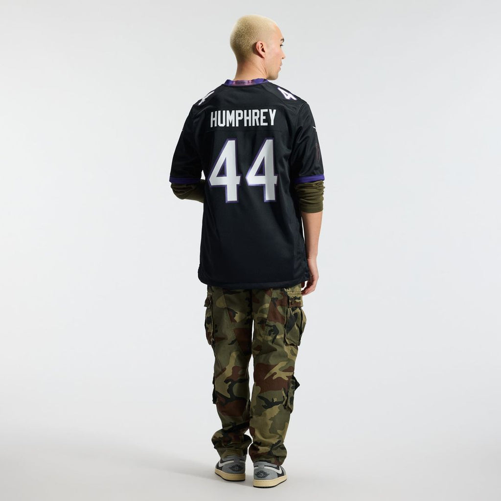 Men's Baltimore Ravens Marlon Humphrey Nike Black Alternate Game Jersey