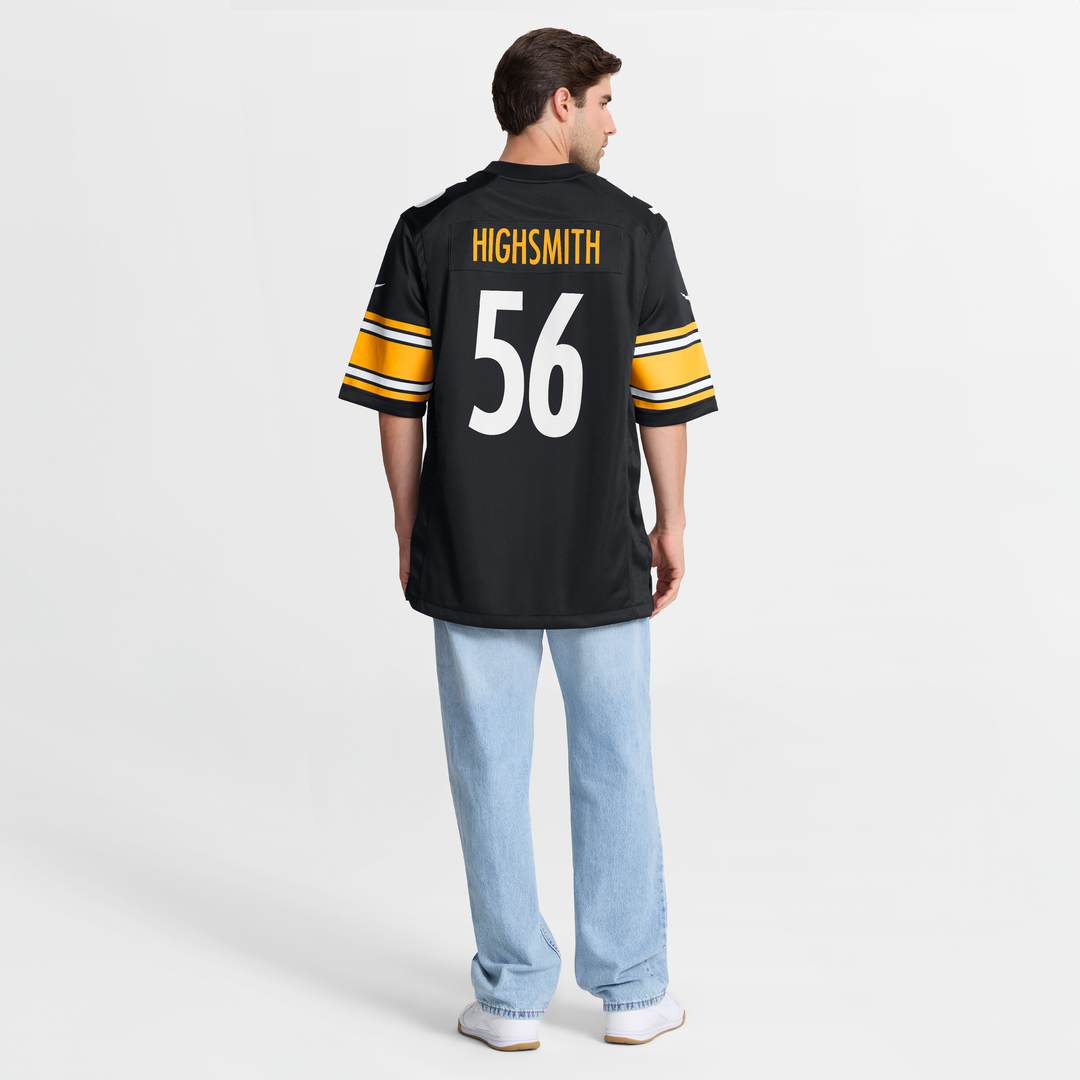 Men's Pittsburgh Steelers Alex Highsmith Nike  Black  Game Jersey