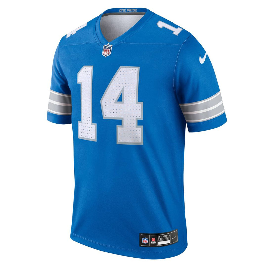 Men's Detroit Lions Amon-Ra St. Brown Nike Blue Legend Player Performance Top