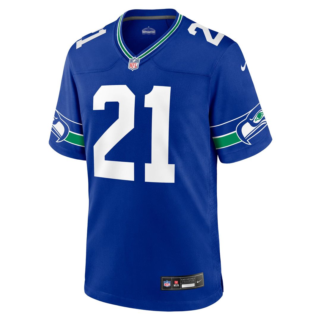 Men's Seattle Seahawks Devon Witherspoon Nike White Game Jersey