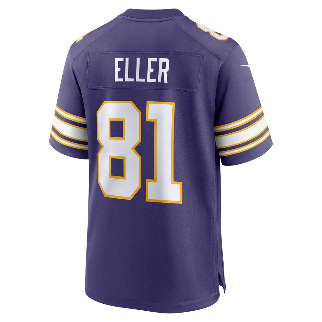 Men's Minnesota Vikings Carl Eller Nike Purple Retired Player Alternate Game Jersey