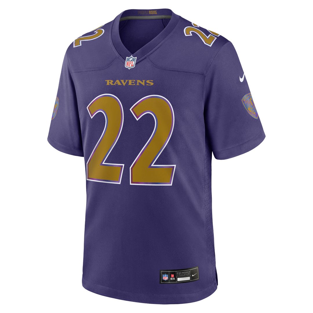 Men's Baltimore Ravens Derrick Henry Nike Purple Alternate Game Jersey